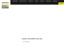 Tablet Screenshot of drivesmartcolorado.com